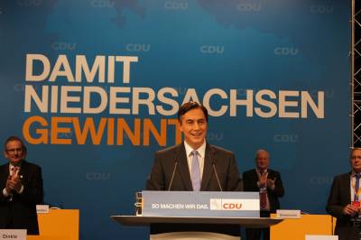 CDU Landesvorsitzender David McAllister, MdL