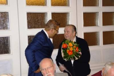 Ehrung zum 50jhrigen Jubilum von Dr. Werner Conring