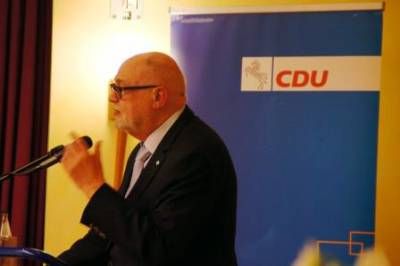 CDU Kreisparteitag am 17. Oktober 2016 in Middels-Ogenbargen - Vorstellung von Rainer Hajek, Wahlkreisbetreuer als Nachfolger für unseren Bundestagsabgeordneten Heiko Schmelzle, der ab November Bürgermeister in der Stadt Norden wird.