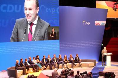 Spitzenkandidat Manfred Weber 